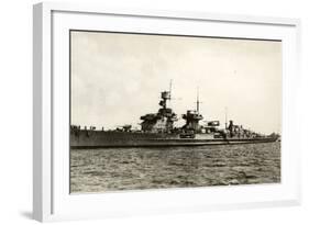 German Light Cruiser Nürnberg (Nuremberg in English)-null-Framed Photographic Print