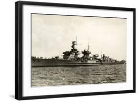 German Light Cruiser Nürnberg (Nuremberg in English)-null-Framed Photographic Print