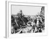 German Machine Gun WWI-Robert Hunt-Framed Photographic Print