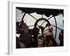 German Machine-Gunner in the Cockpit of a Bomber, Probably a Heinkel He-111-Unsere Wehrmacht-Framed Photographic Print