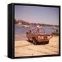 German Made Amphicar, a Car That Drives on Water-Joe Scherschel-Framed Stretched Canvas