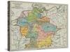 German Made Map-null-Stretched Canvas