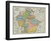 German Made Map-null-Framed Giclee Print