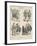 German Military and Bourgeois Costumes, Early 17th Century-null-Framed Giclee Print