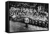 German Military Band at the Parade on the Place De L'Etoile, Paris, June 1940-null-Framed Stretched Canvas