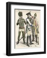 German Military C18-null-Framed Art Print