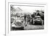 German Military Convoy in Occupied Russia-null-Framed Photographic Print