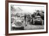 German Military Convoy in Occupied Russia-null-Framed Photographic Print