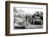 German Military Convoy in Occupied Russia-null-Framed Photographic Print