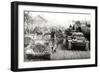 German Military Convoy in Occupied Russia-null-Framed Photographic Print