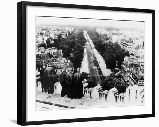 German Military Parade in Paris, June 1940-null-Framed Photographic Print