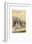 German Military Uniforms, 1740-1786-W Korn-Framed Giclee Print