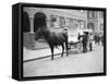 German Milk Horse and Cart-null-Framed Stretched Canvas