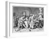 German Monks Entertain a Visitor with the Wine of the Cloister-W. Grubner-Framed Art Print