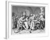 German Monks Entertain a Visitor with the Wine of the Cloister-W. Grubner-Framed Art Print