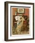 German Mother and Child at the Piano-Woldemar Friedrich-Framed Photographic Print