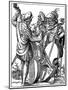 German Musicians, 16th Century-Jost Amman-Mounted Giclee Print