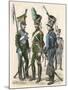 German Napoleonic-null-Mounted Art Print