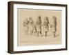 German National Costumes - Duchy of Saxe-Altenburg-Raphael Jacquemin-Framed Giclee Print