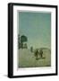 German Night Patrol Before Verdun-O. Van Hout-Framed Art Print