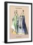 German Noblewomen, 15th Century-Richard Brown-Framed Art Print