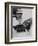 German Occupation Troops March Through the Arc De Triomphe on Champs Elysees-null-Framed Photographic Print