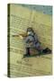 German or Russian Soldier-Den Reader-Stretched Canvas
