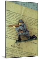 German or Russian Soldier-Den Reader-Mounted Photographic Print