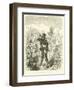 German Outpost Station in Champagne, September 1870-null-Framed Giclee Print