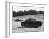 German Panzerkampfwagen in France During World War Ii-Robert Hunt-Framed Photographic Print