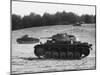 German Panzerkampfwagen in France During World War Ii-Robert Hunt-Mounted Photographic Print