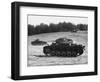 German Panzerkampfwagen in France During World War Ii-Robert Hunt-Framed Photographic Print