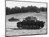 German Panzerkampfwagen in France During World War Ii-Robert Hunt-Mounted Photographic Print