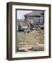 German Paratroops Using Mortars, Russia, 1943-null-Framed Giclee Print