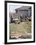 German Paratroops Using Mortars, Russia, 1943-null-Framed Giclee Print