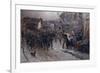 German parliamentarians entered Belfort on February 16, 1871, 1884-Alphonse Marie de Neuville-Framed Giclee Print