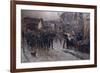 German parliamentarians entered Belfort on February 16, 1871, 1884-Alphonse Marie de Neuville-Framed Giclee Print