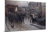 German parliamentarians entered Belfort on February 16, 1871, 1884-Alphonse Marie de Neuville-Mounted Giclee Print