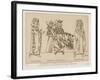 German People in the Mid 14th Century-Raphael Jacquemin-Framed Giclee Print