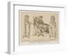 German People in the Mid 14th Century-Raphael Jacquemin-Framed Giclee Print