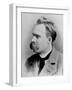 German Philosopher Friedrich Nietzsche, Posing at the Time of His Writing, 1844-1900-null-Framed Photographic Print