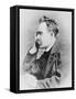 German Philosopher Friedrich Wilhelm Nietzsche-null-Framed Stretched Canvas