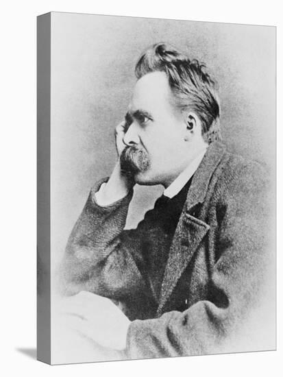 German Philosopher Friedrich Wilhelm Nietzsche-null-Stretched Canvas