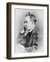 German Philosopher Friedrich Wilhelm Nietzsche-null-Framed Photographic Print