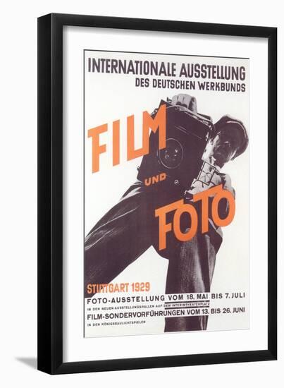 German Photography Exhibition Poster-null-Framed Art Print