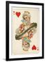 German Playing Card-null-Framed Art Print