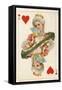 German Playing Card-null-Framed Stretched Canvas