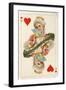 German Playing Card-null-Framed Art Print