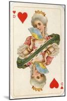 German Playing Card-null-Mounted Art Print