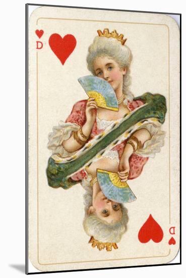 German Playing Card-null-Mounted Art Print